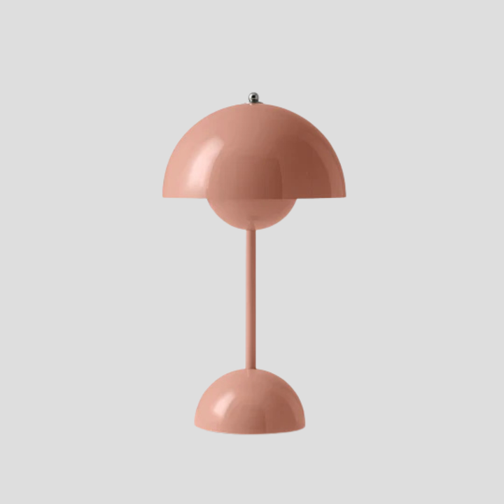 Kabellose Metall-Tischlampe