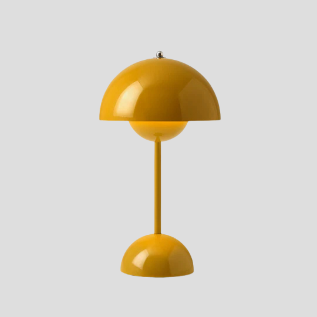 Kabellose Metall-Tischlampe