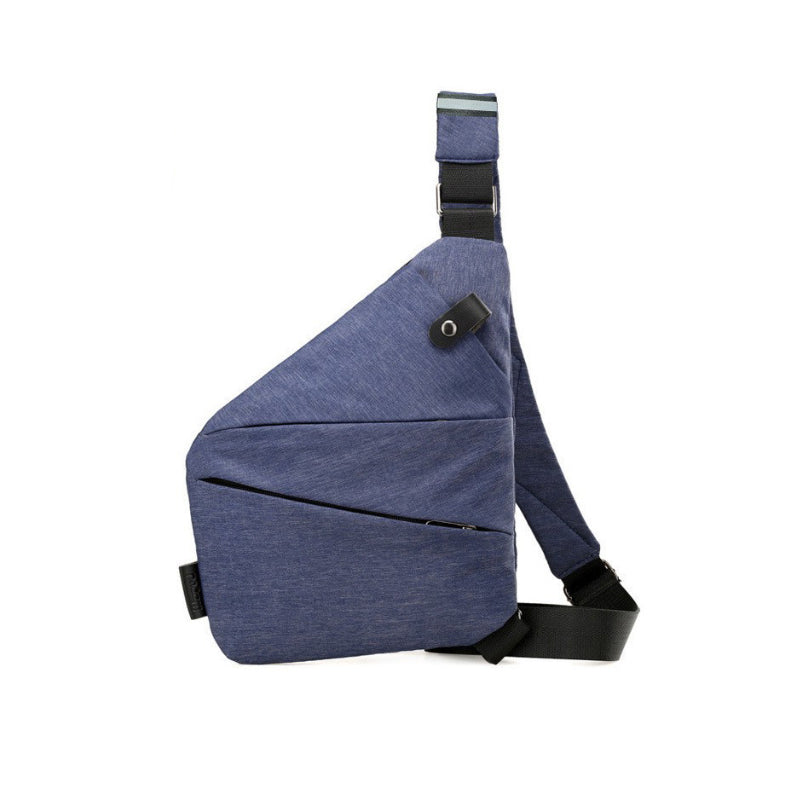 Anti-Diebstahl Schulter-Crossbody-Tasche mit mehreren Fächern