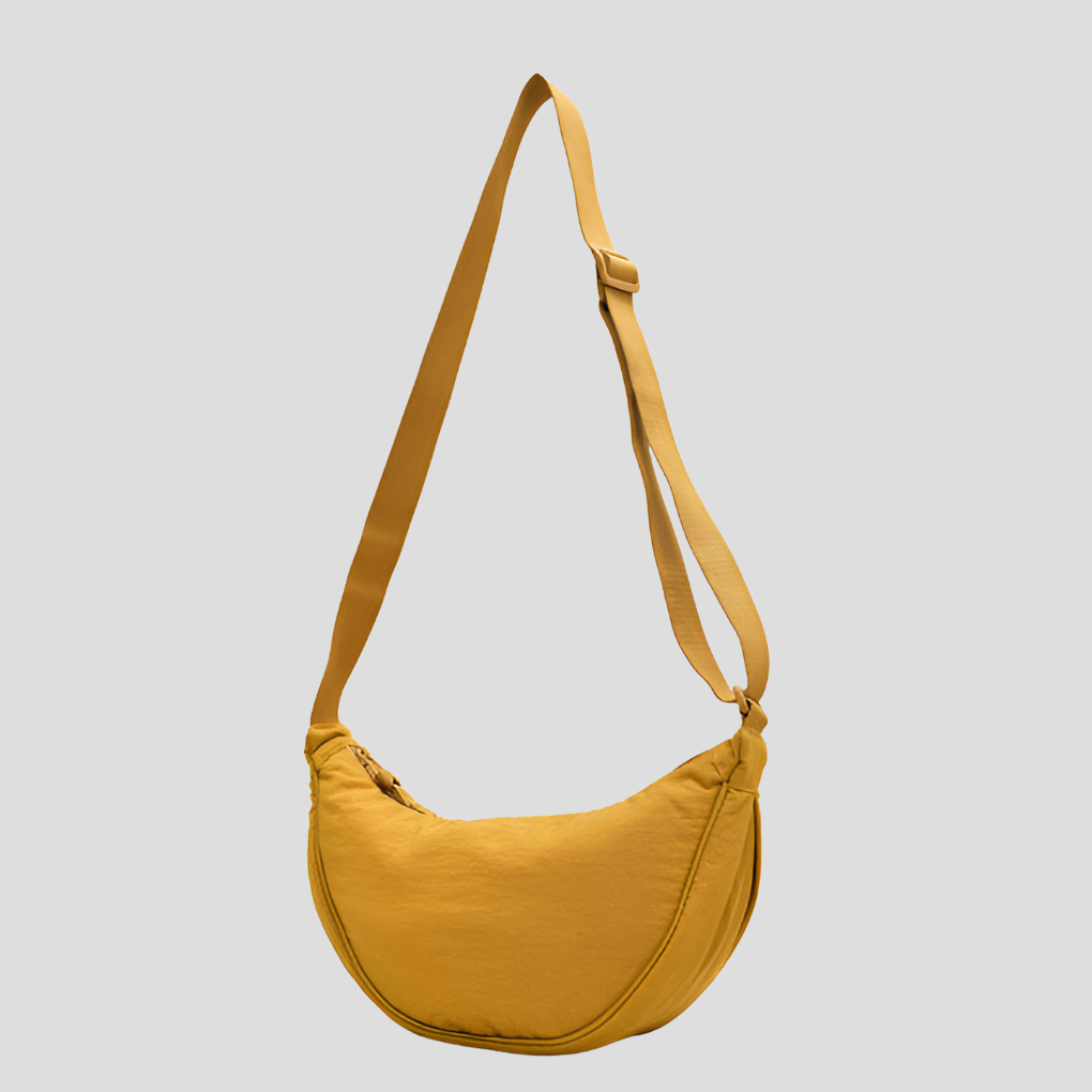 Geräumige Nylon-Umhängetasche für Damen