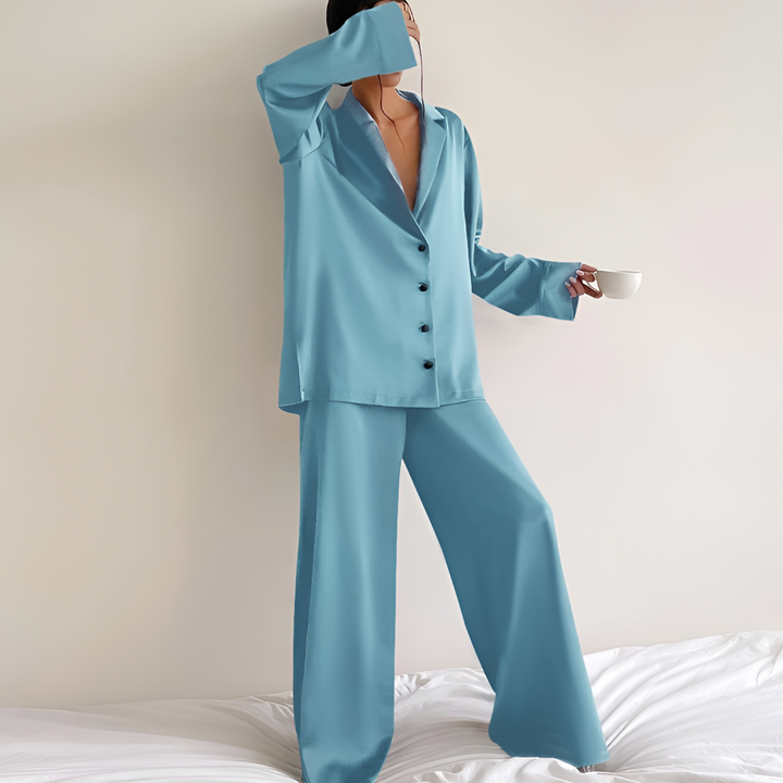 Satin-Loungewear-Set für Damen