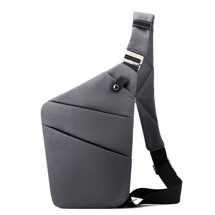 Anti-Diebstahl Schulter-Crossbody-Tasche mit mehreren Fächern