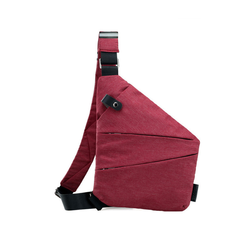 Anti-Diebstahl Schulter-Crossbody-Tasche mit mehreren Fächern
