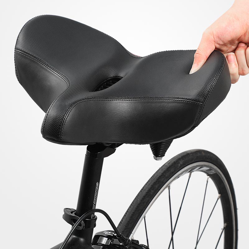 CyclePad Bequemer Fahrradsattel mit extrabreiter Sitzfläche