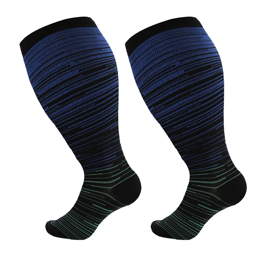 Reisesocken mit abgestufter Kompression