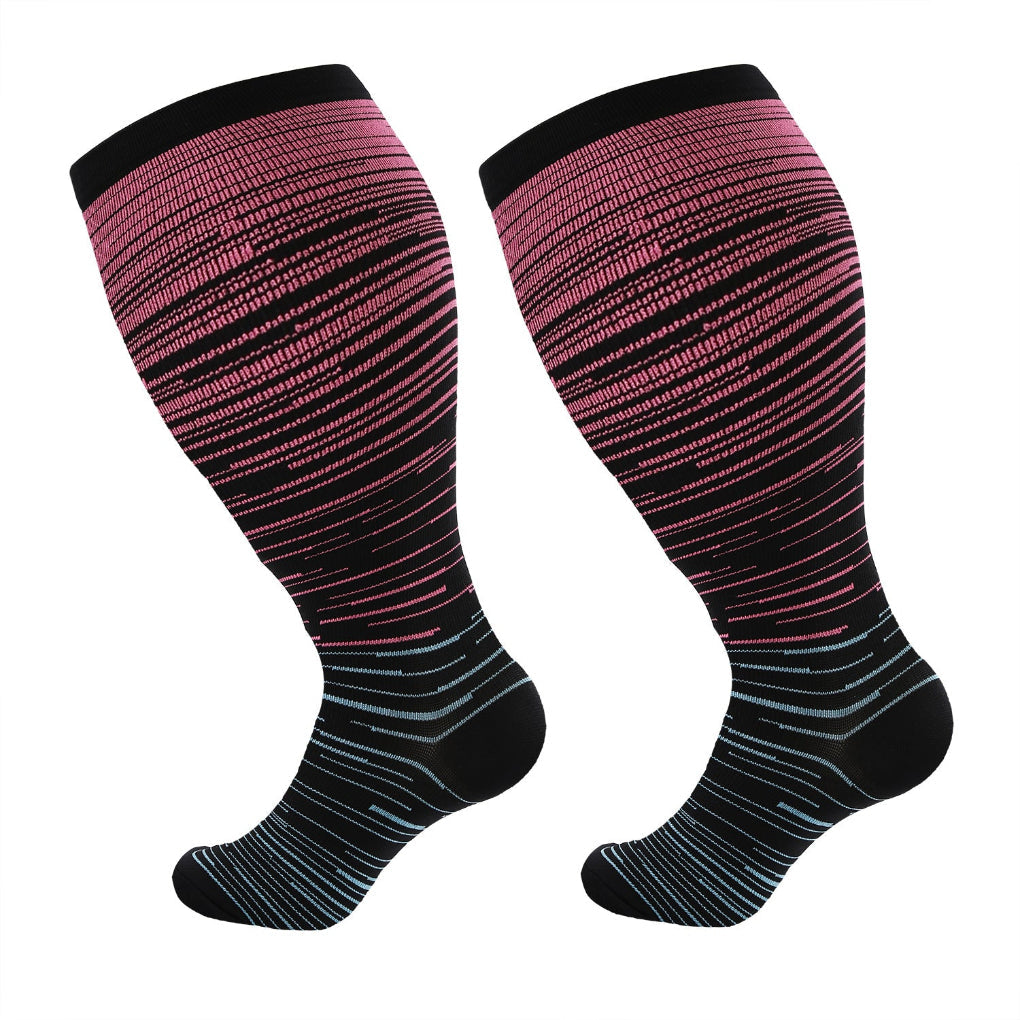 Reisesocken mit abgestufter Kompression