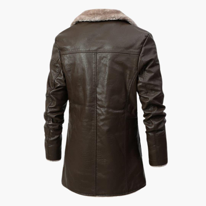 Woll Wintermantel – Eleganter Mantel für Männer, Warm