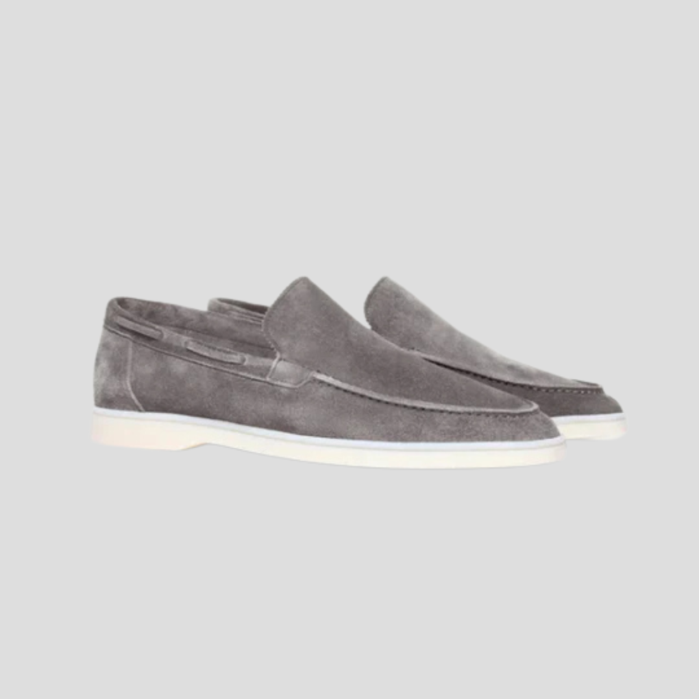 Herren-Wildleder-Slipper