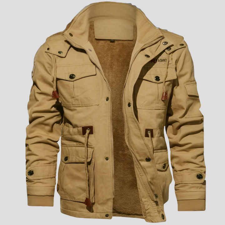 Robuste Herrenjacke  Windabweisend und warm