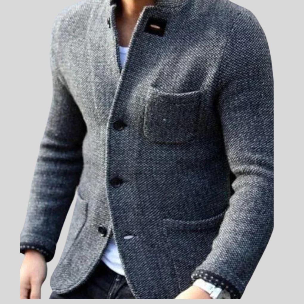 Herren-Blazer mit Knopfleiste