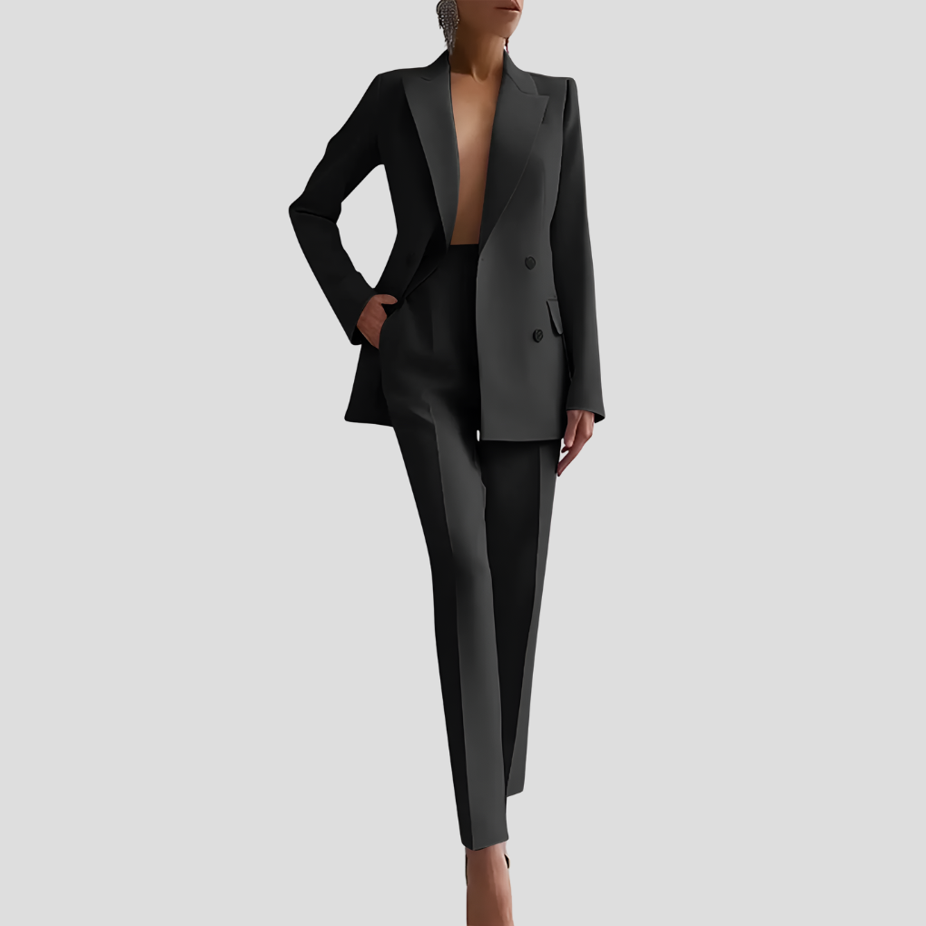 Eleganter Business-Hosenanzug für Damen