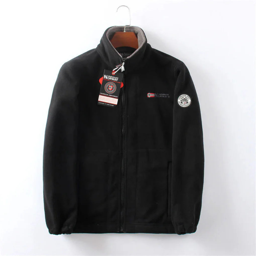 Windabweisende Herren-Fleecejacke  Praktisch und stilvoll