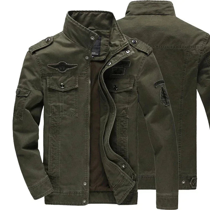 Herren-Militärjacke für die Übergangszeit