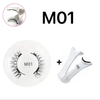Wiederverwendbares magnetisches Wimpern- und Pinzetten-Set