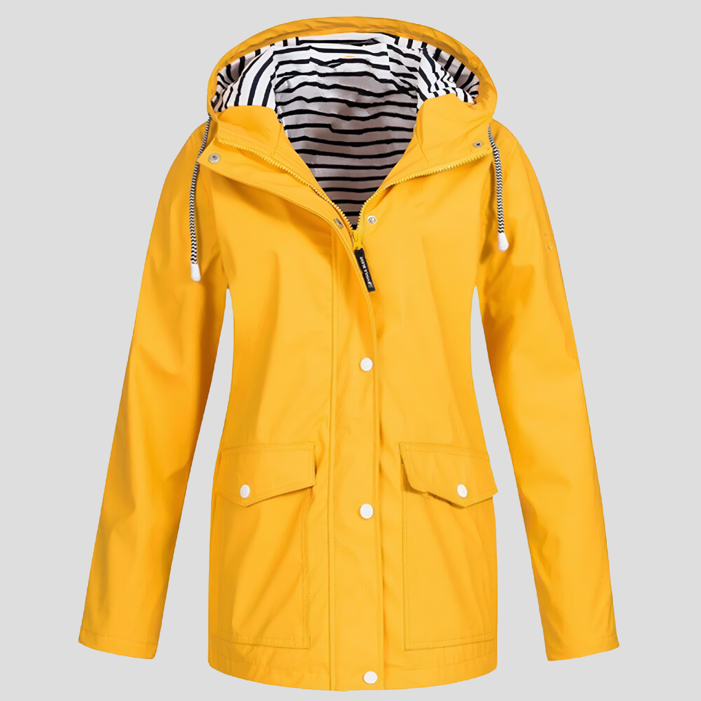 Wasserabweisende und winddichte Damenjacke
