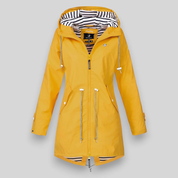 Damen stilvolle wasserdichte Jacke
