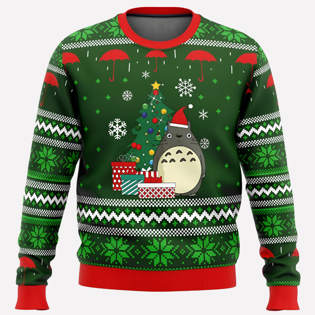 Unisex-Neon-Weihnachtspullover