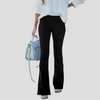 Damenhose aus Vintage-Cord mit hoher Taille