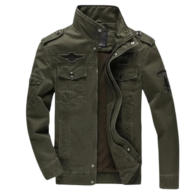 Herren-Militärjacke für die Übergangszeit