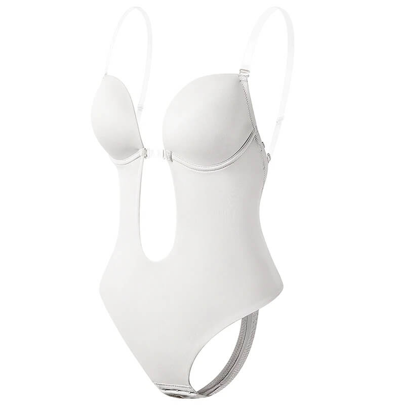 Rückenfreier Body Shaper mit tiefem V-Ausschnitt
