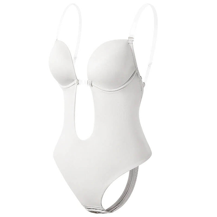 Rückenfreier Body Shaper mit tiefem V-Ausschnitt
