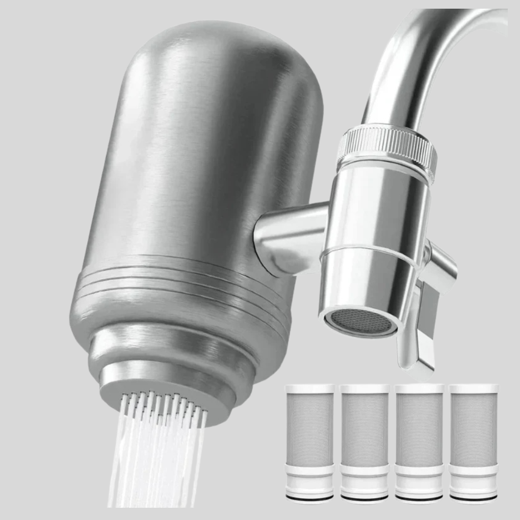 CleanFlow Edelstahl-Wasserfilter