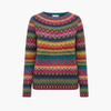 Damen Strickpullover mit Rundhalsausschnitt
