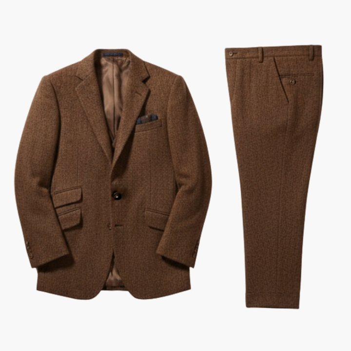 Herren Anzugset mit Jacke und Weste