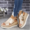 Stilvolle Plateausandalen für Damen