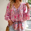 Damenbluse mit Blumenmuster – Moderne Alltagskleidung