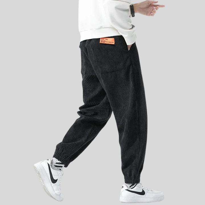 Jogginghose mit weitem Cord für Herren