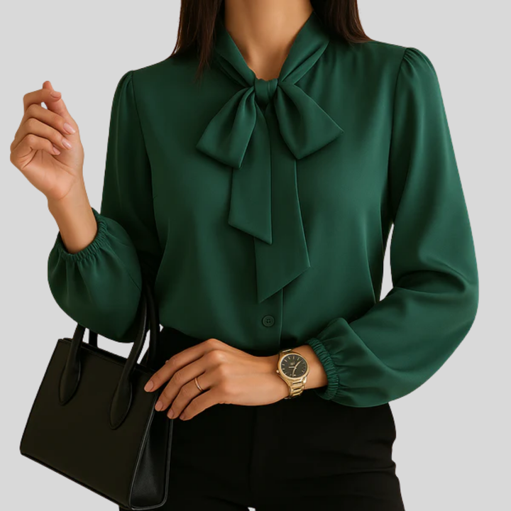 Bluse mit Schleifendetail für Damen