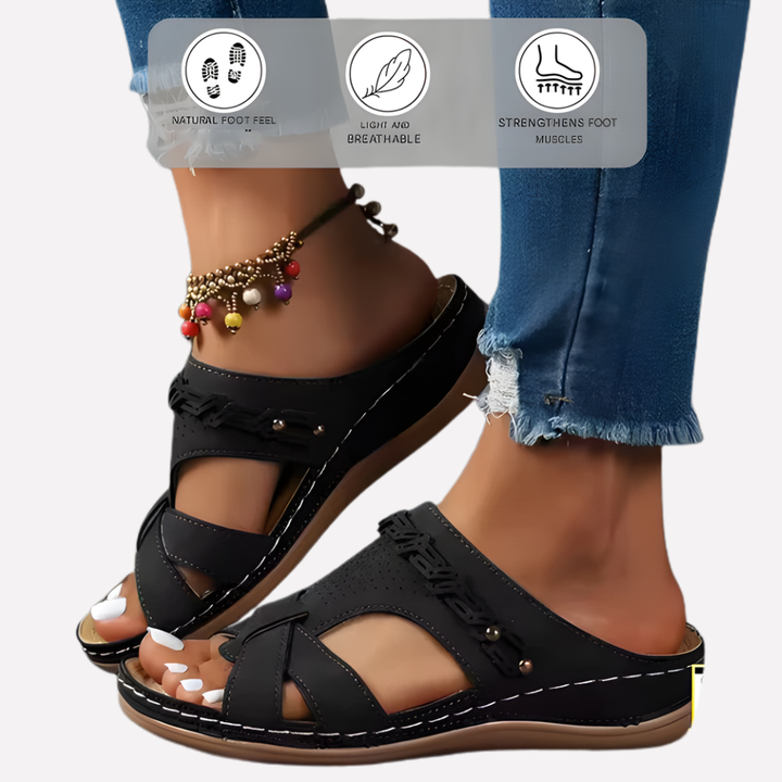 Flip-Flops für Damen Sommer Wedges
