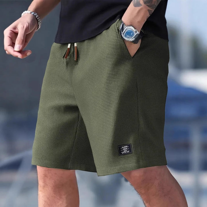 Men's Casual Drawstring Sports Shorts Lightweight Summer Straight Fit