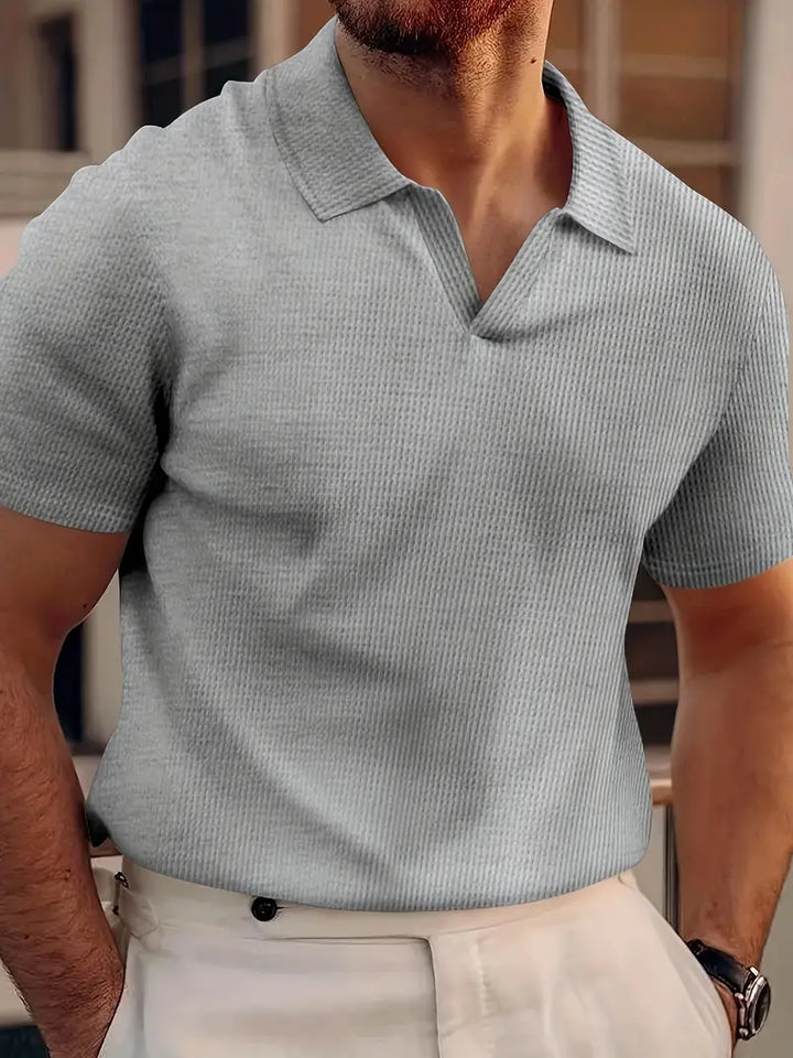 Lässiges Kurzarm-Poloshirt für Herren