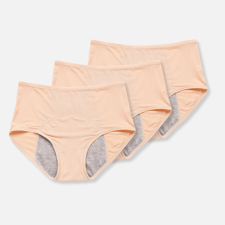 Auslaufsichere Menstruationsunterwäsche (3er-Pack)