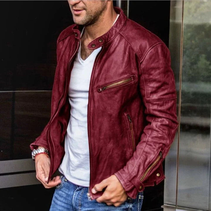 Jeecey Kunstlederjacke  Zeitloser Stil für Alltag und Freizeit