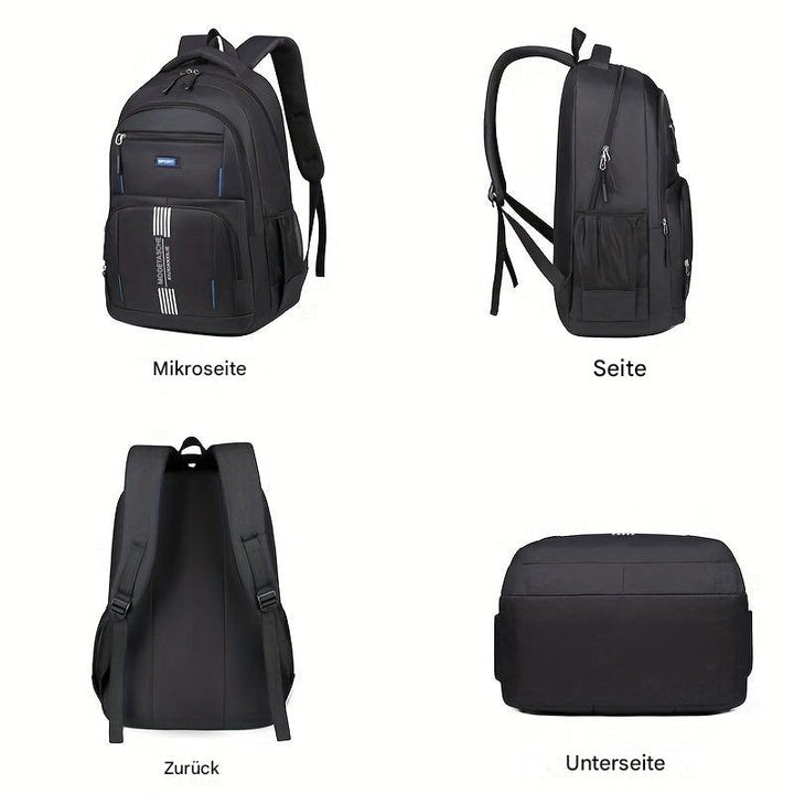 Robuster Herren-Lederrucksack