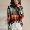 Damen Pullover mit hohem Kragen