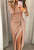 Elegantes schulterfreies Bodycon-Kleid