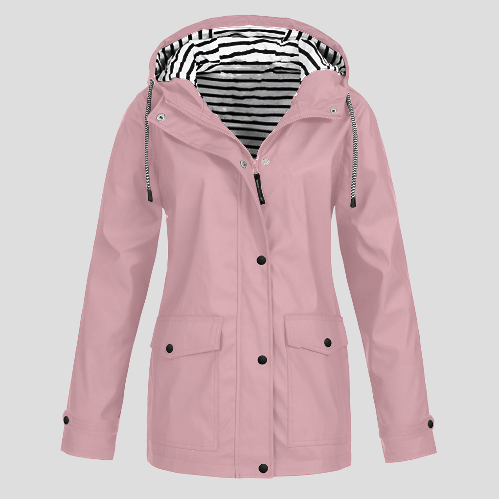 Wasserabweisende und winddichte Damenjacke