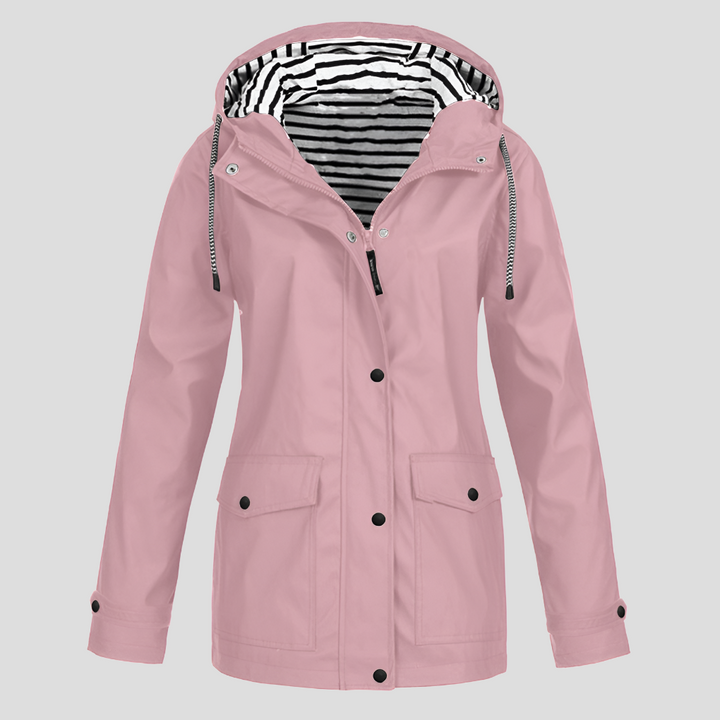 Wasserabweisende und winddichte Damenjacke