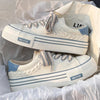 Serenity Plateau-Sneakers aus Canvas