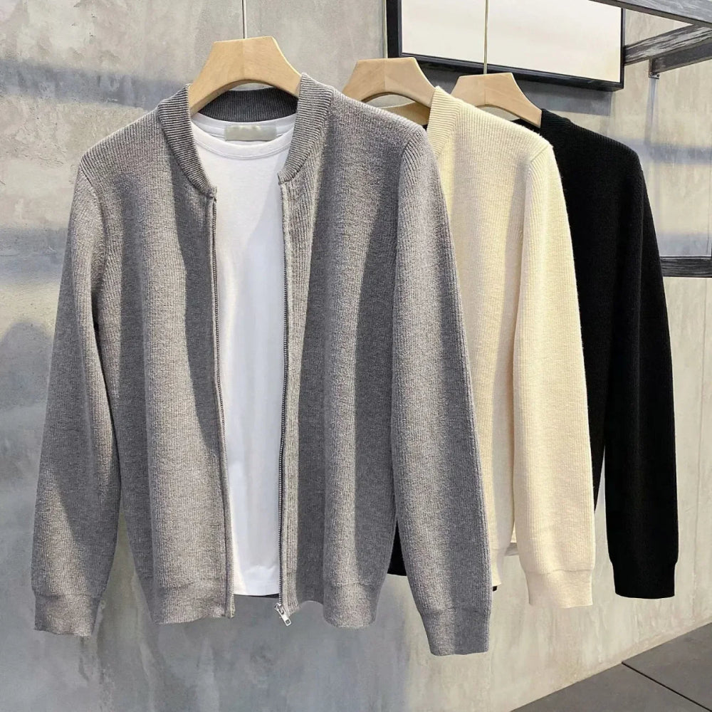 Warme und stylische Strickjacke für Herren