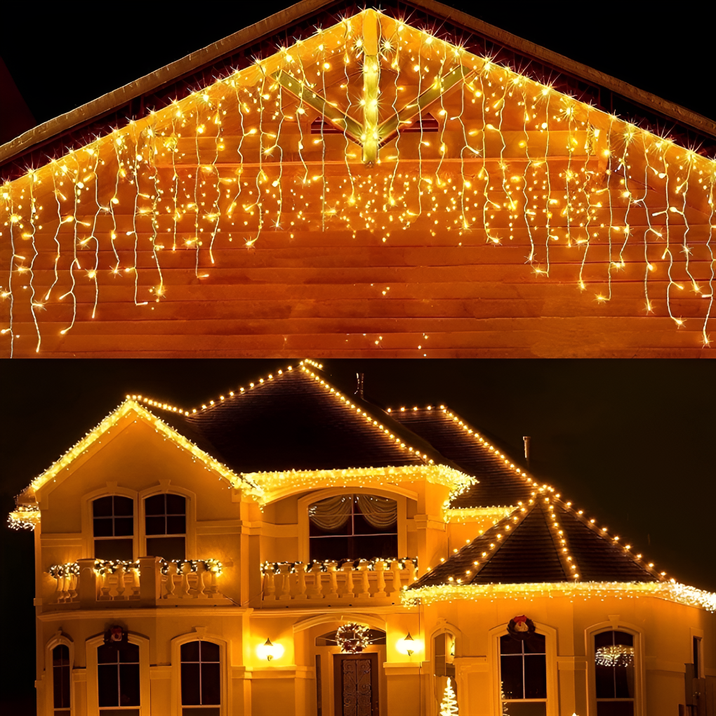 Magischer LED-Lichtvorhang
