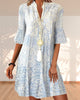 Midi-Kleid – Luftiger Boho-Style für warme Tage