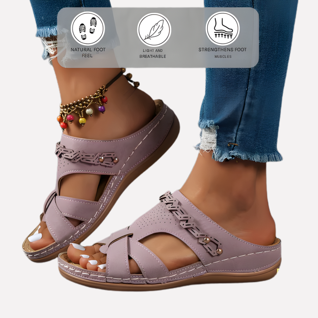 Flip-Flops für Damen Sommer Wedges