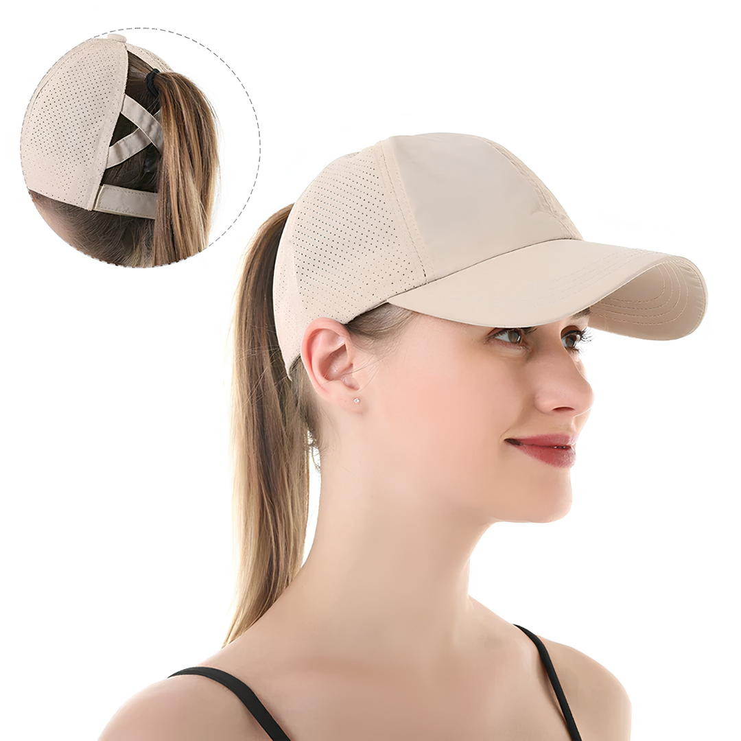 Atmungsaktive Unisex Sport-Basecap aus Mesh mit verstellbarem Sitz