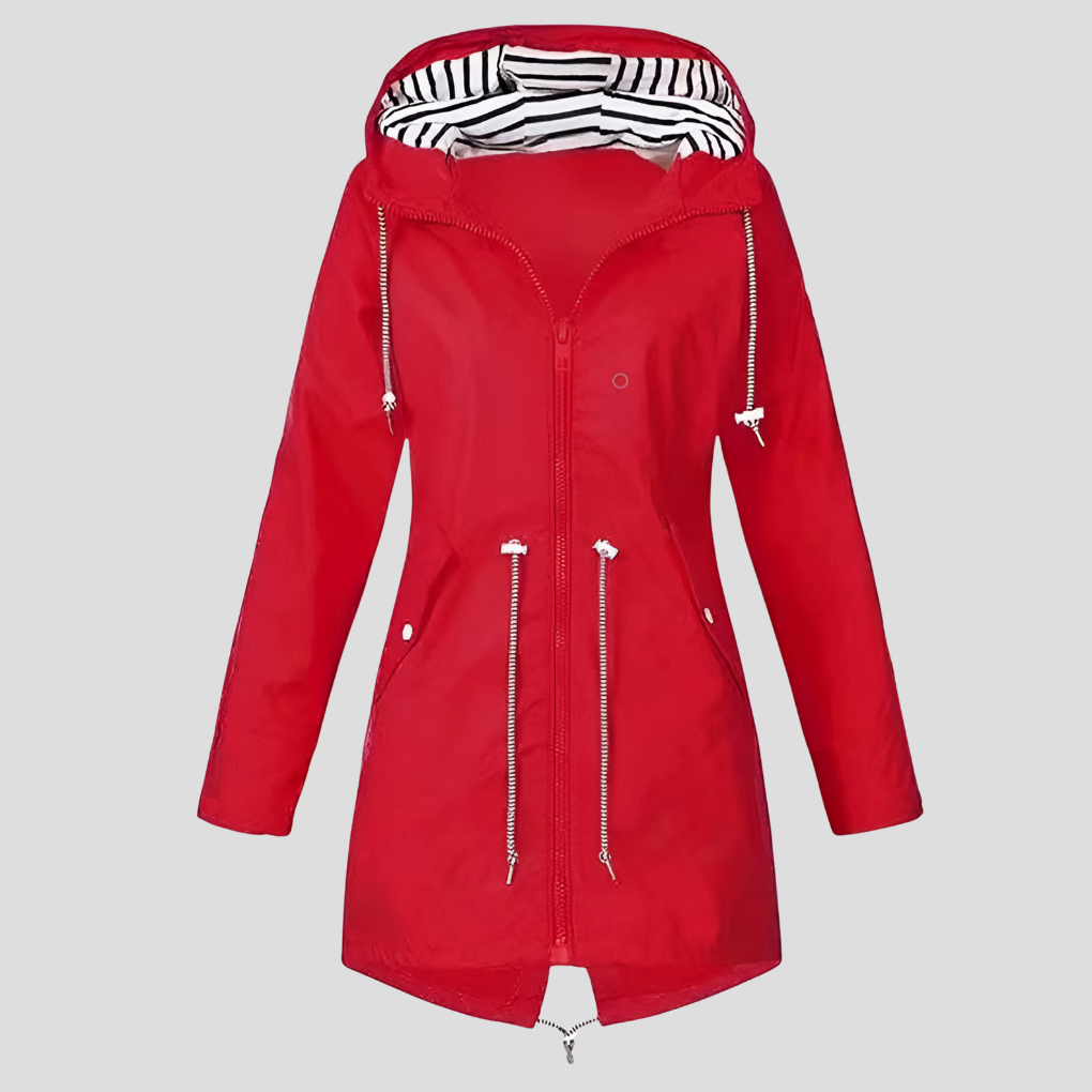 Wasserdichte Kapuzenjacke für Damen