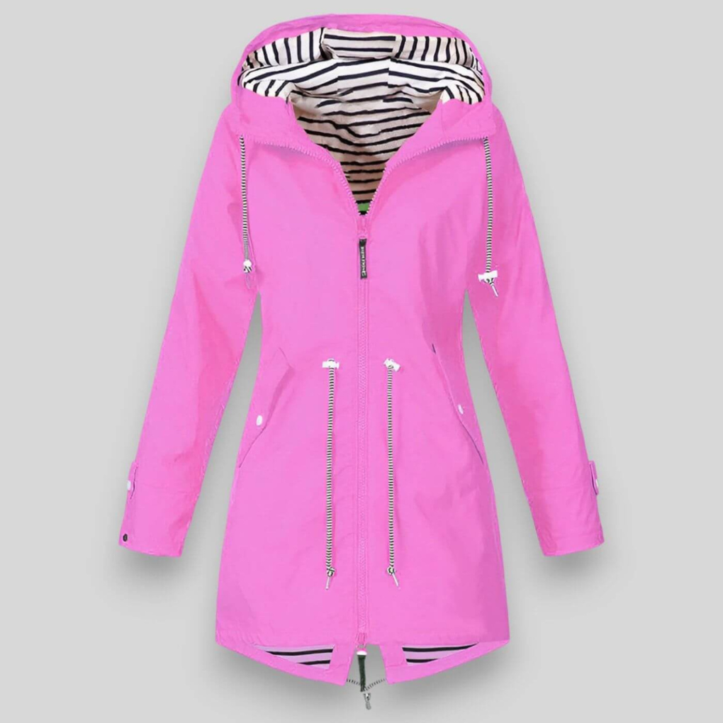 Damen stilvolle wasserdichte Jacke